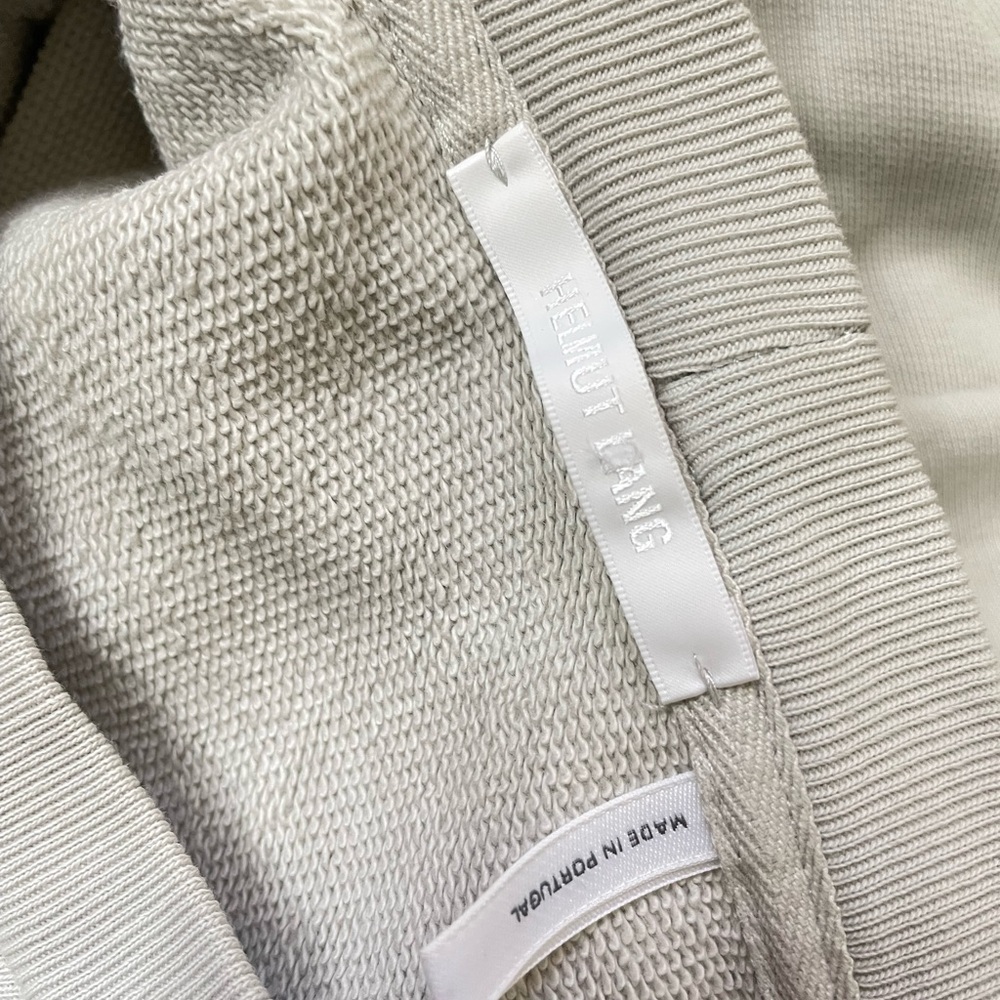Helmut Lang men’s gray Reagan Hoodie sweatshirt streetwear - Picture 10 of 11